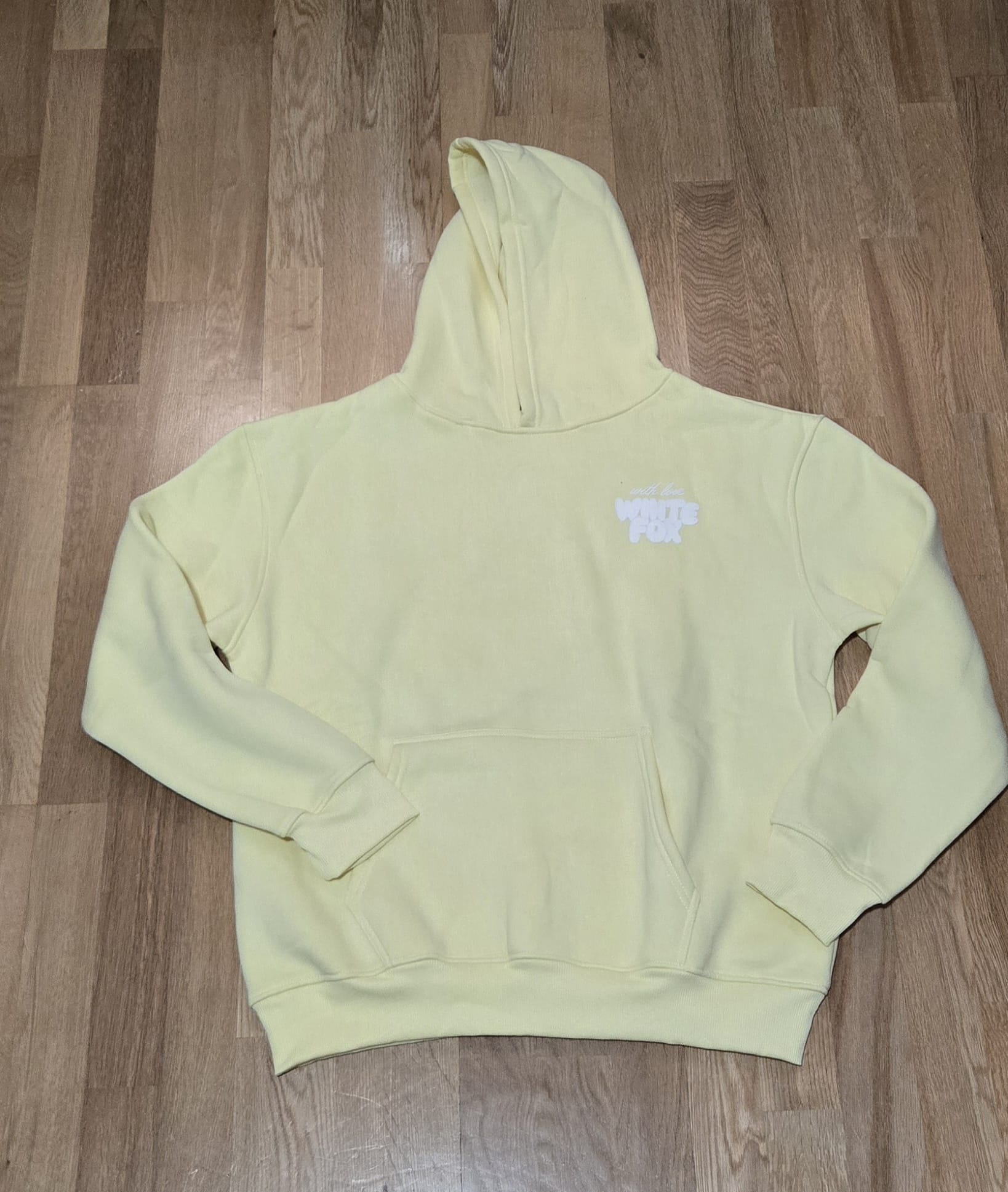Sudadera hombre white fox