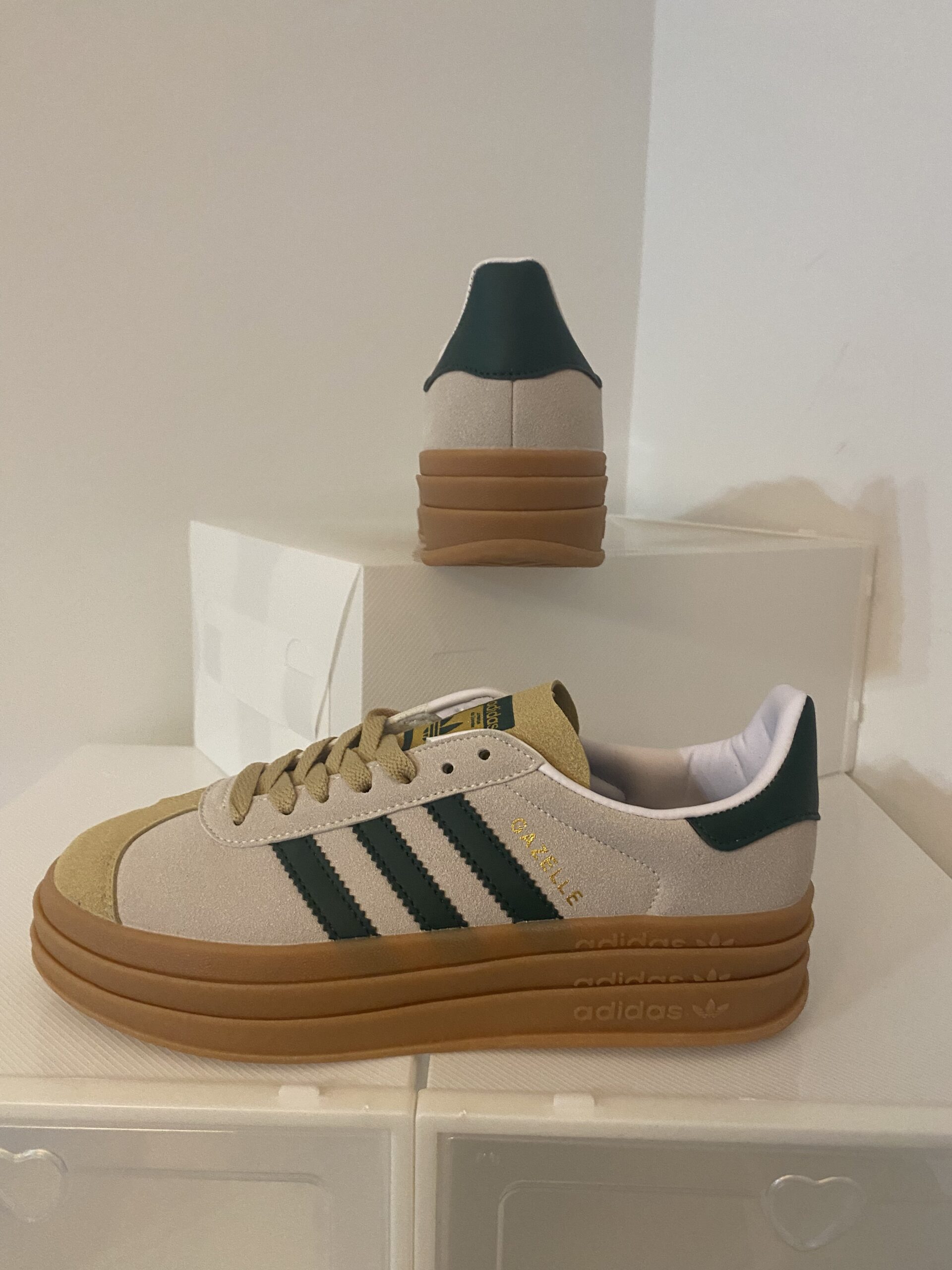 Zapatillas Adidas Gazelle bold plataforma