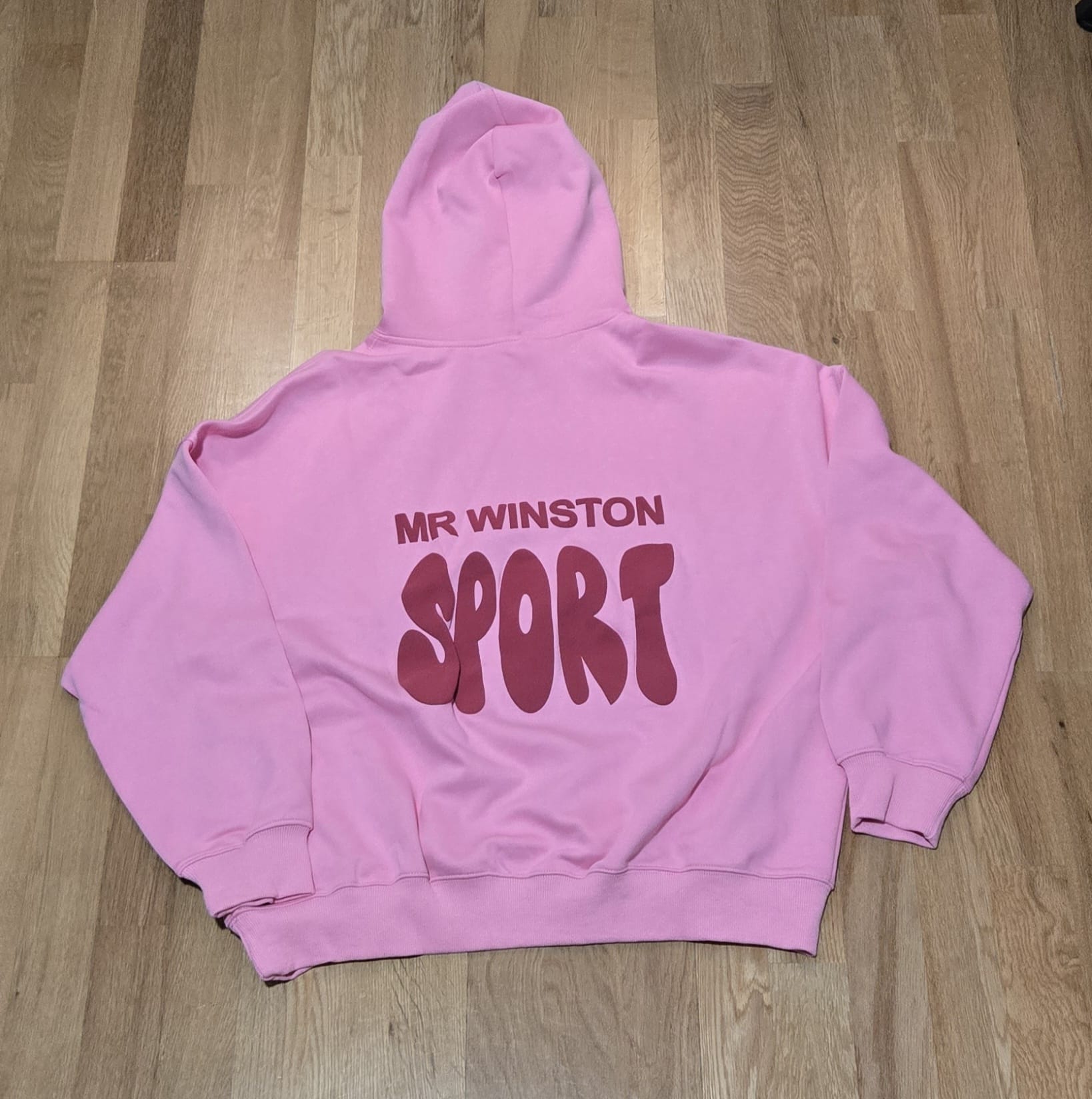 Sudadera hombre rosa - Imagen 2